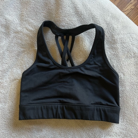 Bombshell Sportswear Black Rival Sports Bra small - Picture 1 of 3